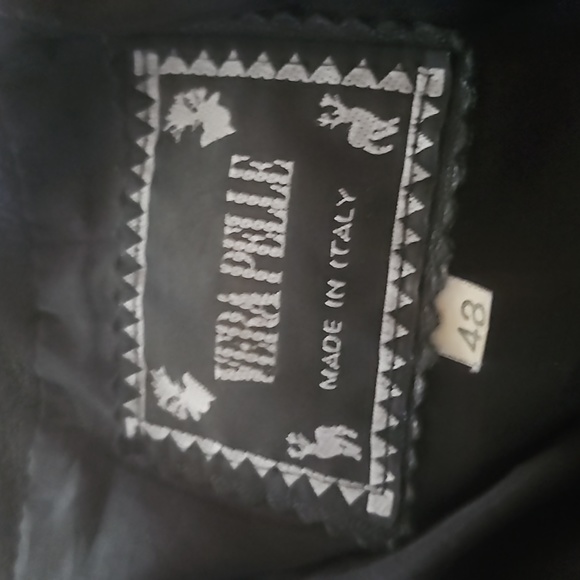 Vera Pelle Made in Itay Vegan Leather Jacket - Picture 6 of 8